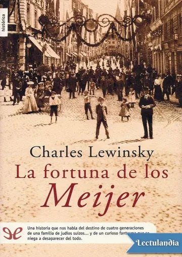 La fortuna de los Meijer de Charles Lewinsky, portada del libro