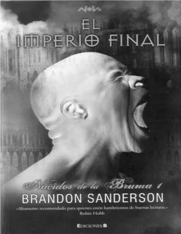 Nacidos de la bruma 01 - El Imperio Final de Brandon Sanderson, portada del libro
