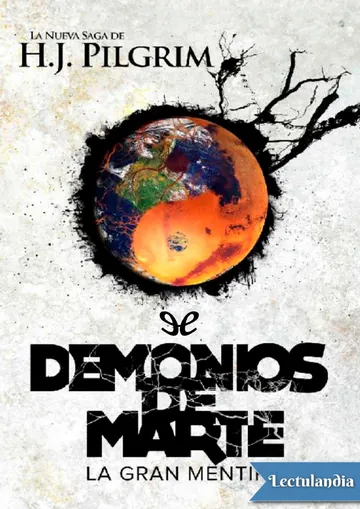 Demonios de Marte de H. J. Pilgrim, portada del libro