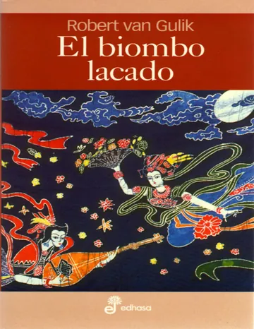 El biombo lacado de Robert van Gulik, portada del libro