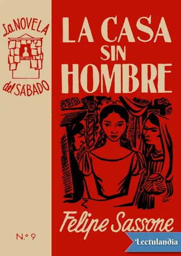 La casa sin hombre de Felipe Sassone, portada del libro