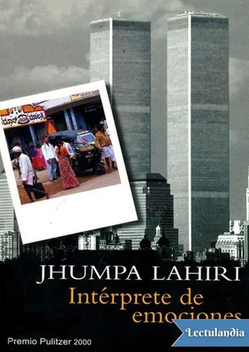 Intérprete de emociones de Jhumpa Lahiri, portada del libro