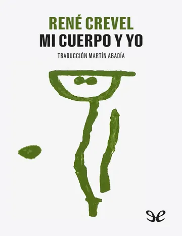 Mi cuerpo y yo de René Crevel, portada del libro
