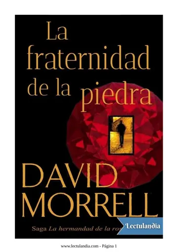 La fraternidad de la piedra de David Morrell, portada del libro