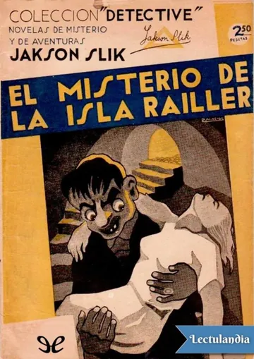 El misterio de la isla Railler de Jakson Slik, portada del libro