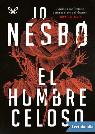 El hombre celoso de Jo Nesbø, portada del libro