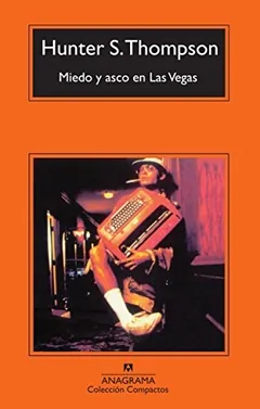 Miedo y asco en Las Vegas de Hunter S. Thompson, portada del libro