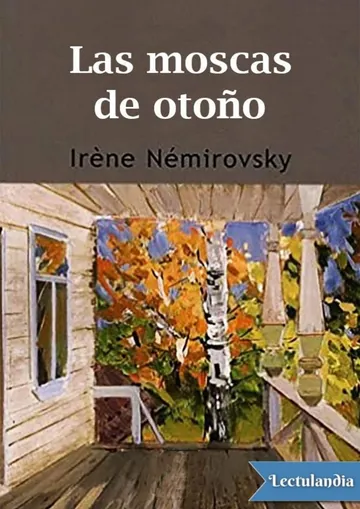 Las moscas del otoño de Irène Némirovsky, portada del libro