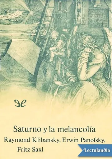 Saturno y la melancolía de AA. VV., portada del libro
