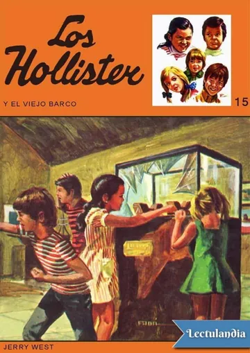 Los Hollister y el viejo barco de Jerry West, portada del libro