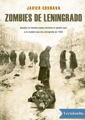 Zombies de Leningrado de Javier Cosnava, portada del libro