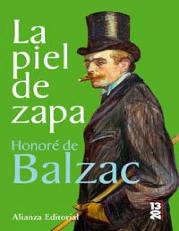La piel de zapa de Honoré de Balzac, portada del libro