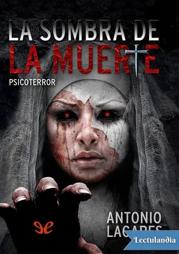 La sombra de la muerte de Antonio Lagares, portada del libro