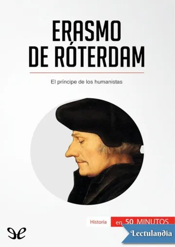 Erasmo de Róterdam de David Cusin, portada del libro