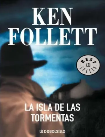 Isla de las tormentas, La de Ken Follett, portada del libro