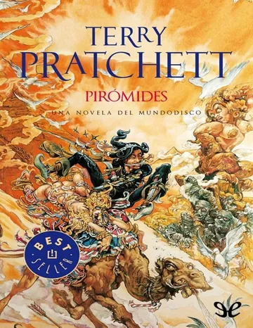 Pirómides de Terry Pratchett, portada del libro
