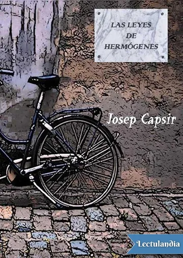 Las leyes de Hermógenes de Josep Capsir, portada del libro