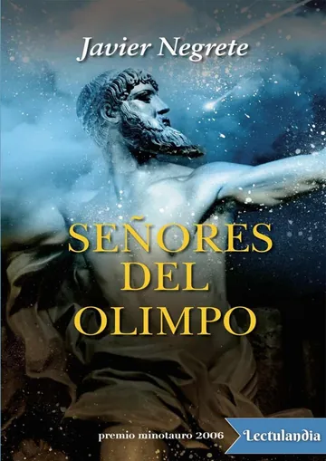 Señores del Olimpo de Javier Negrete, portada del libro