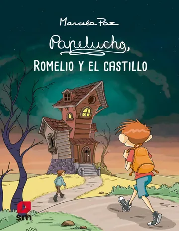 Papelucho, Romelio y el castillo de MARCELA PAZ, portada del libro