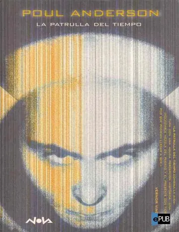 La patrulla del tiempo de Poul Anderson, portada del libro