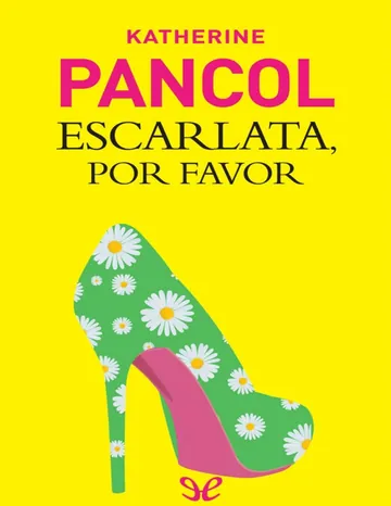 Escarlata, por favor de Katherine Pancol, portada del libro