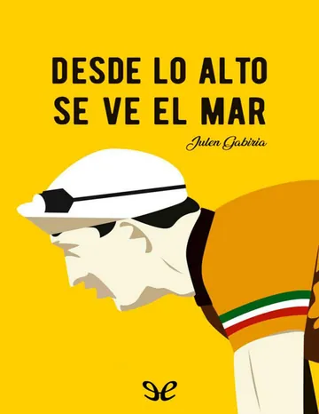 Desde lo alto se ve el mar de Julen Gabiria, portada del libro