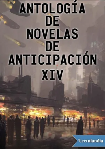 Antología de novelas de anticipación XIV de AA. VV., portada del libro