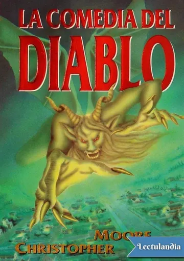 La Comedia del Diablo de Christopher Moore, portada del libro