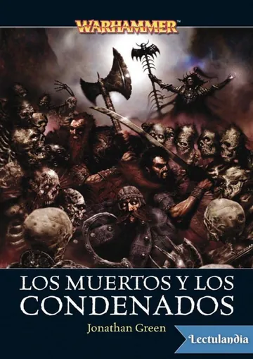 Los muertos y los condenados de Jonathan Green, portada del libro