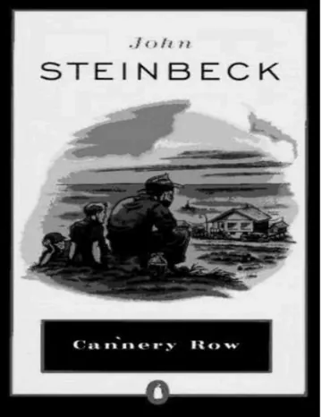 Los arrabales de Cannery de John Steinbeck, portada del libro