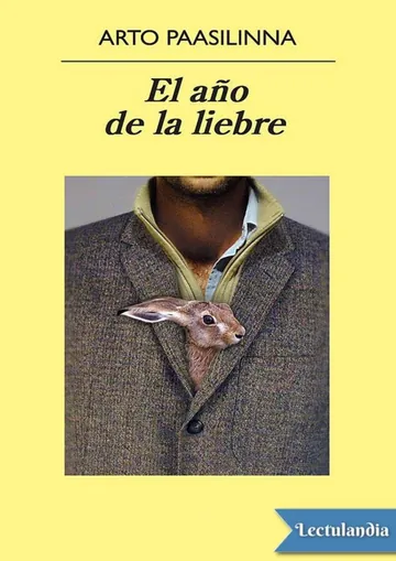 El año de la liebre de Arto Paasilinna, portada del libro