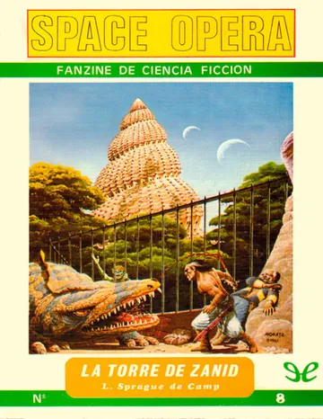 La torre de Zanid de L. Sprague de Camp, portada del libro