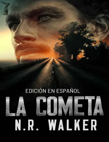 La Cometa de N.R. Walker, portada del libro