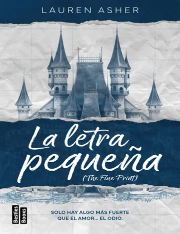 La letra pequeña (The Fine Print) de Lauren Asher, portada del libro