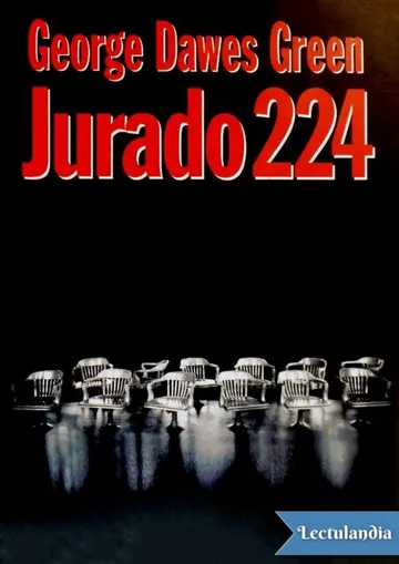 Jurado 224 de George Dawes Green, portada del libro