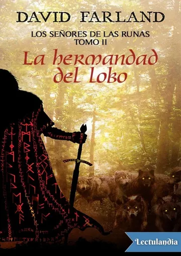 La hermandad del lobo de David Farland, portada del libro