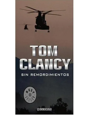Sin Remordimientos de Tom Clancy, portada del libro