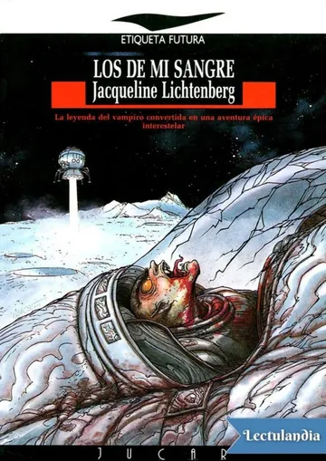 Los de mi sangre de Jacqueline Lichtenberg, portada del libro