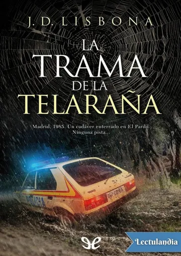 La trama de la telaraña de J. D. Lisbona, portada del libro