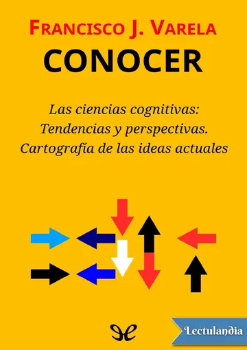 Conocer de Francisco Varela, portada del libro