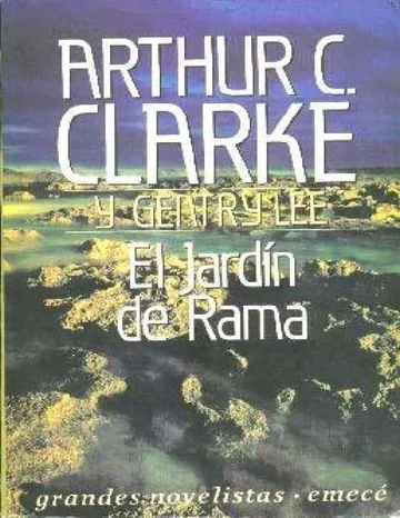 El jardin de Rama de Arthur C Clarke, portada del libro