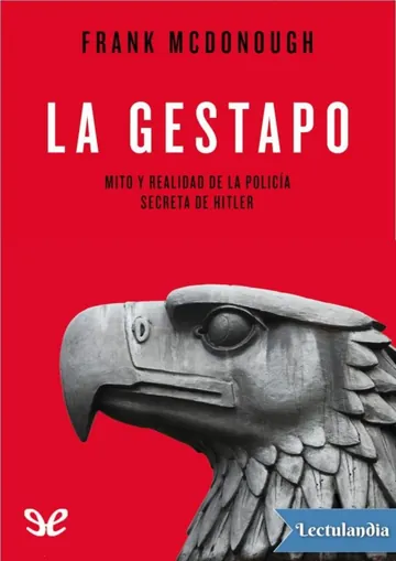 La Gestapo de Frank McDonough, portada del libro