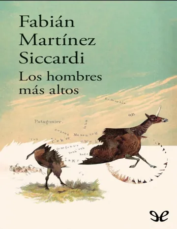 Los hombres más altos de Fabián Martínez Siccardi, portada del libro