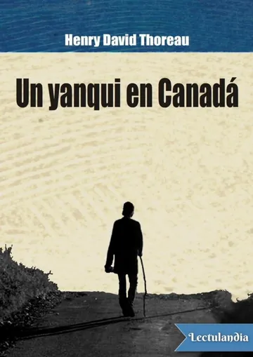 Un yanqui en Canadá de Henry David Thoreau, portada del libro