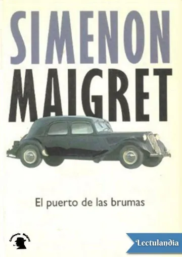 El puerto de las brumas de Georges Simenon, portada del libro