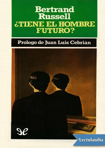 ¿Tiene el hombre futuro? de Bertrand Russell, portada del libro