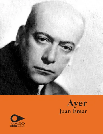 Ayer de Emar, Juan,, portada del libro