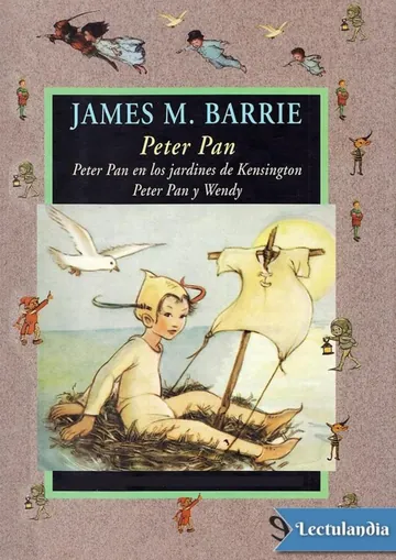Peter Pan (Edición ilustrada) de J. M. Barrie, portada del libro