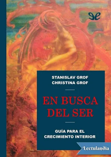 En busca del ser de Stanislav Grof, portada del libro