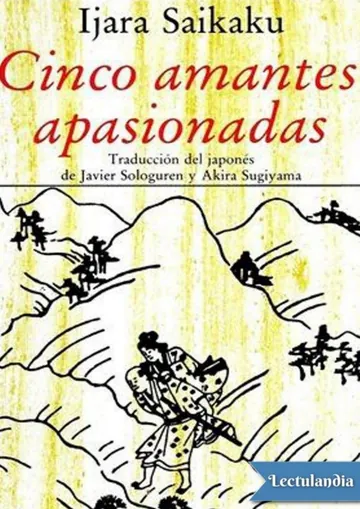 Cinco amantes apasionadas de Ijara Saikaku, portada del libro